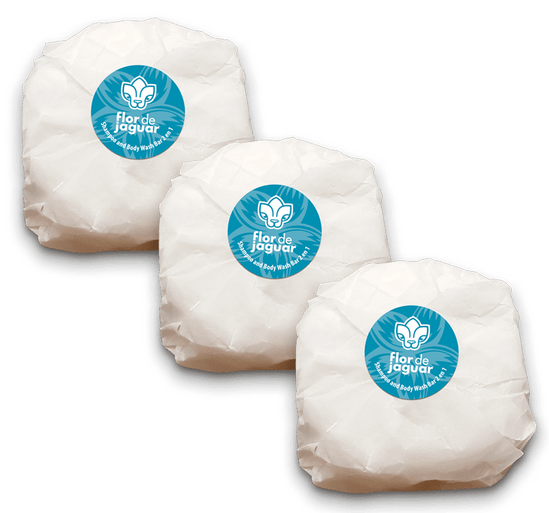 Shampoo and Body Wash 2 en 1 Bar Lavanda Granel, 70 gr 3 pzs