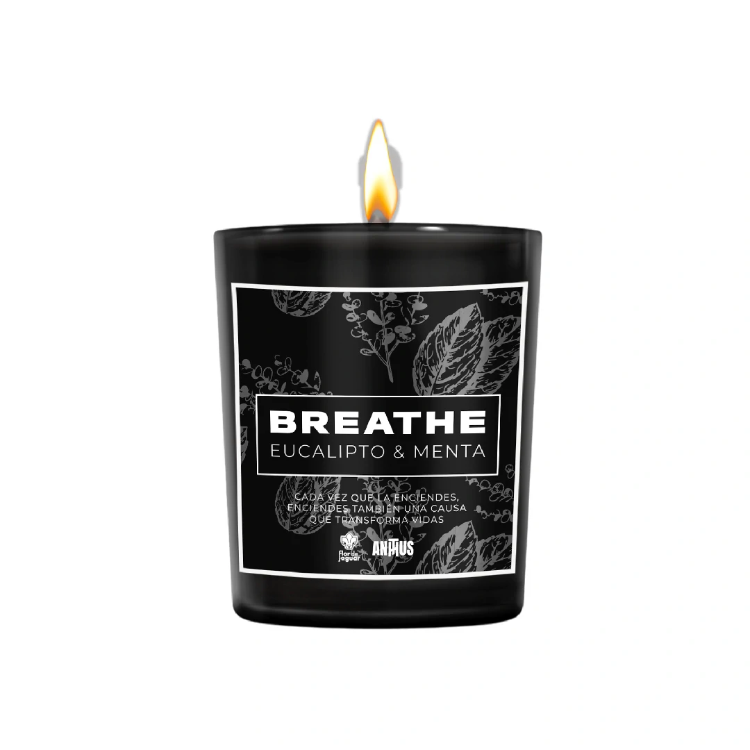 Kit Vela Breathe Encendemos Caminos by Flor de Jaguar & Anthus