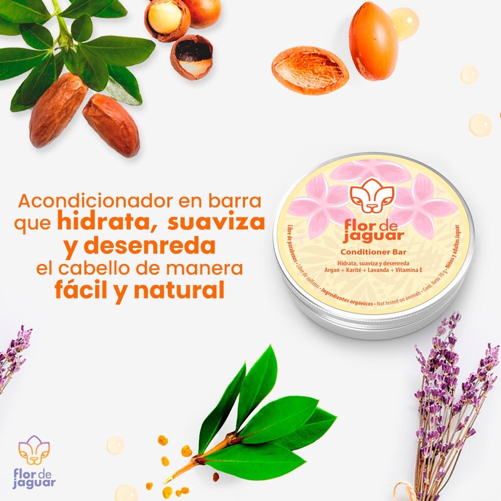 Conditioner Bar Lavanda c/lata Mini Trío Pack, 25 gr c/u - Imagen 3
