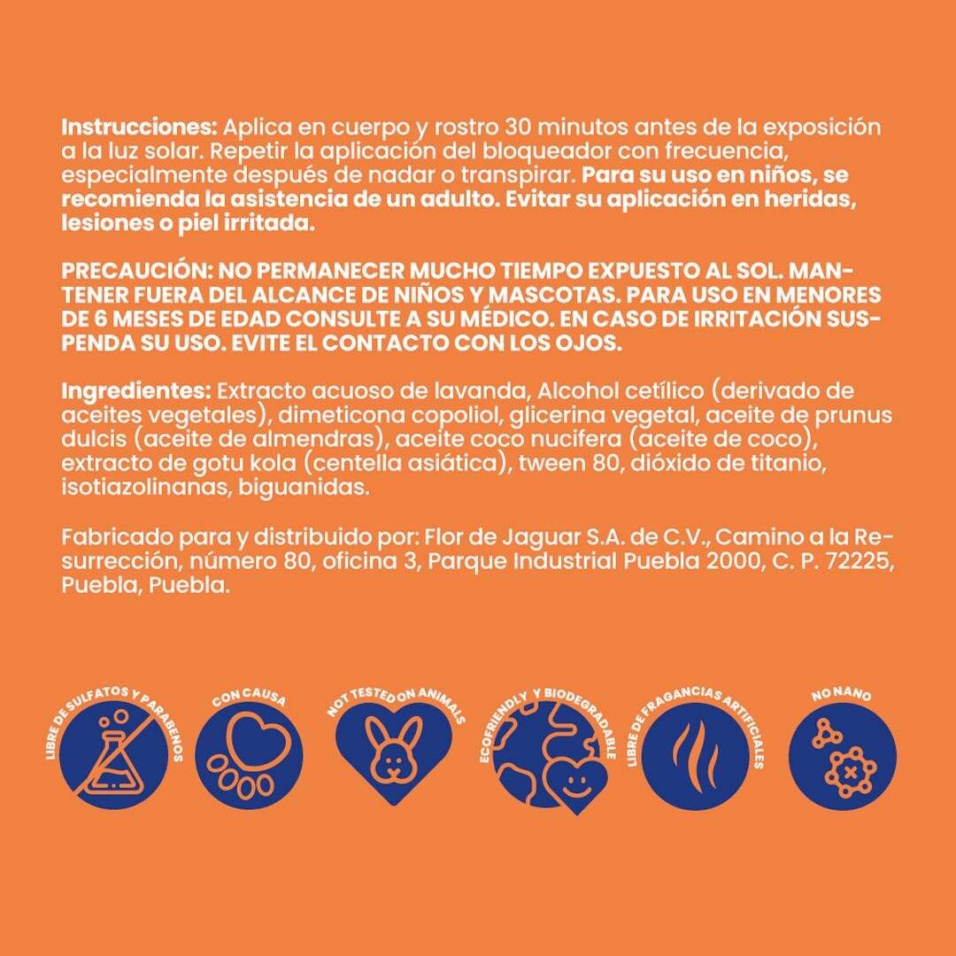 Bloqueador Solar Natural Mineral 3 pzas - Imagen 8