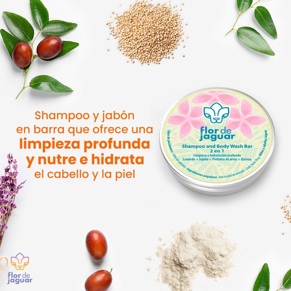 Shampoo and Body Wash c/lata, 70 gr - Imagen 7
