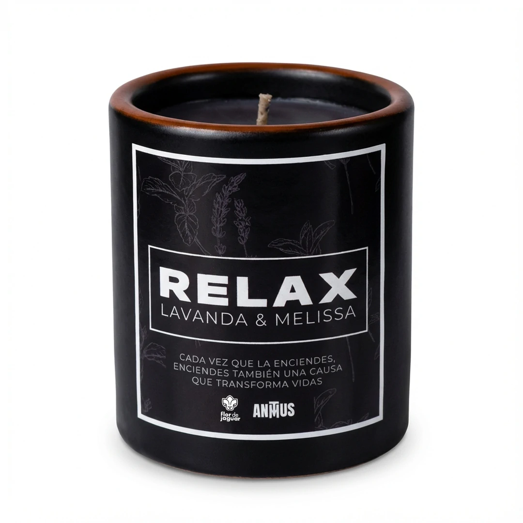 Kit Vela Relax Encendemos Caminos by Flor de Jaguar & Anthus - Imagen 2