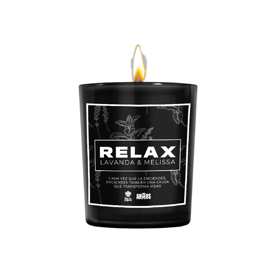 Kit Vela Relax Encendemos Caminos by Flor de Jaguar & Anthus
