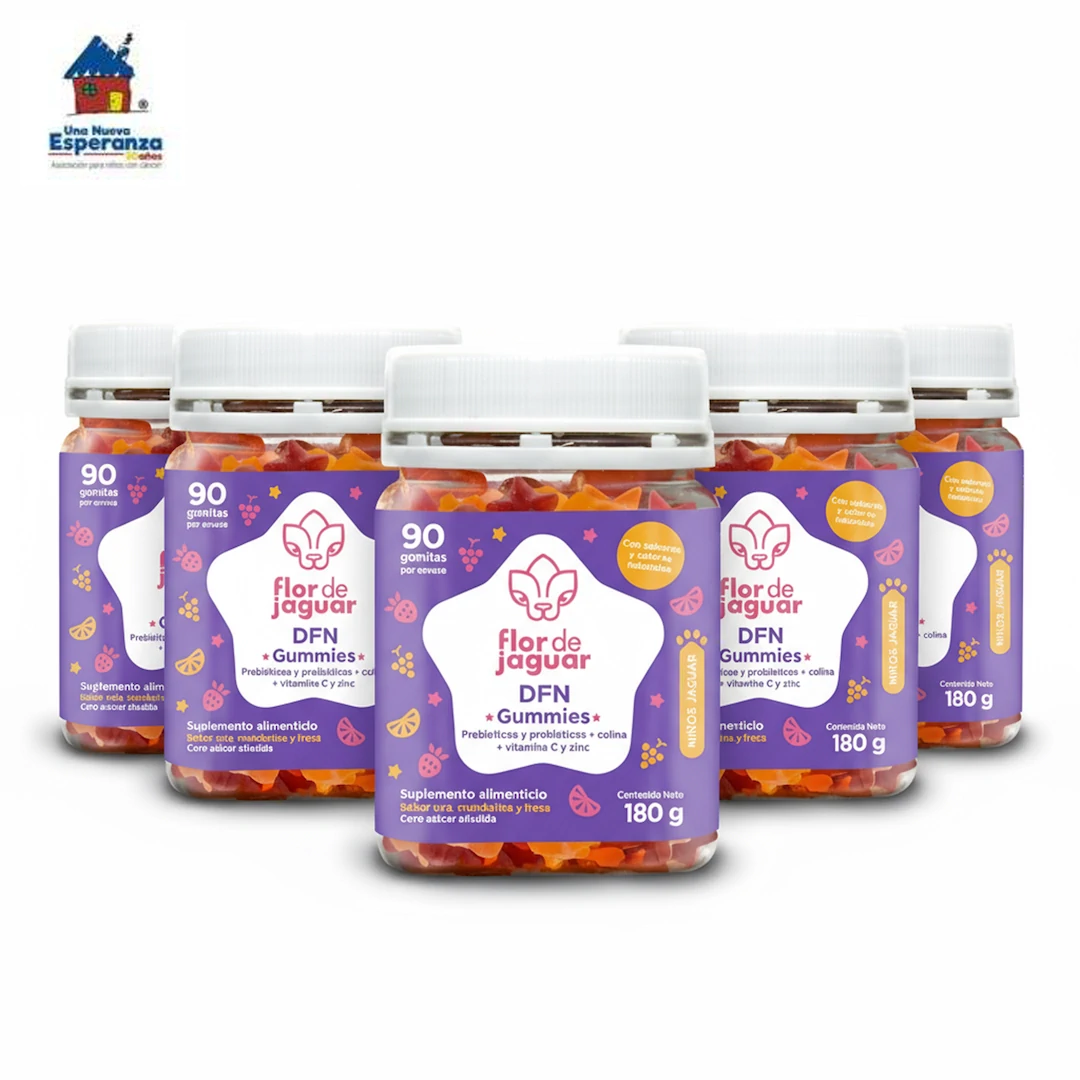 Regala Pack de DFN Gummies (5 pzas). Abrazos de Esperanza