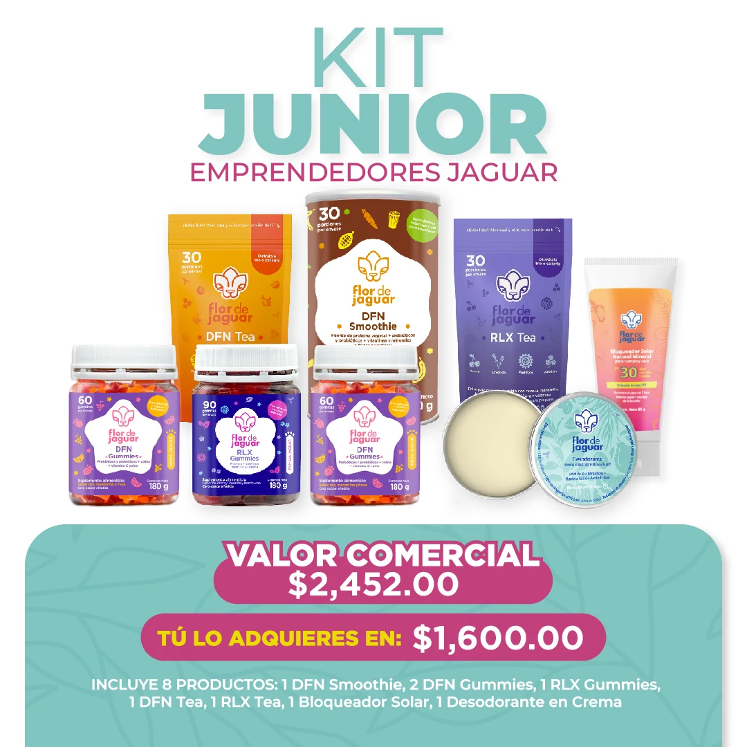 Kit junior emprendedores jaguar