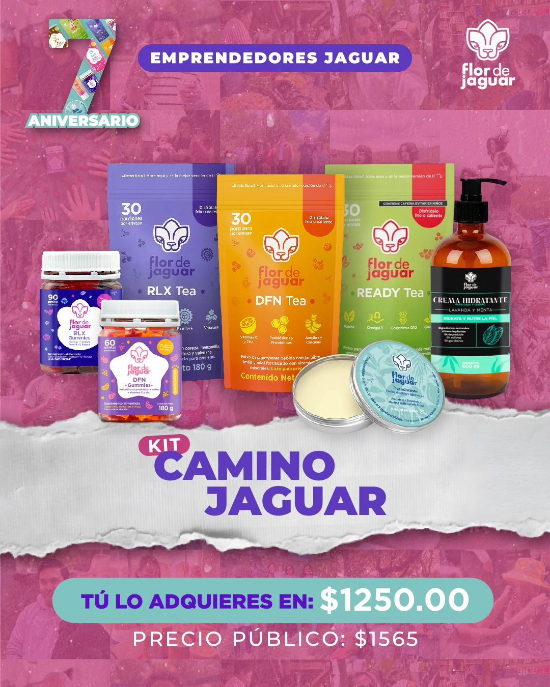 Kit Aniversario Camino Jaguar Emprendedores - Imagen 2