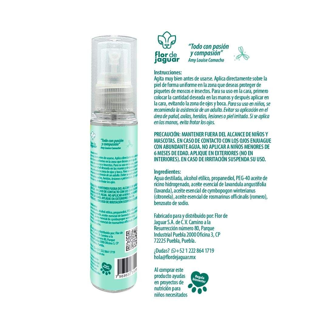 Repelente de Insectos, 60 ml 3 pzas - Imagen 2