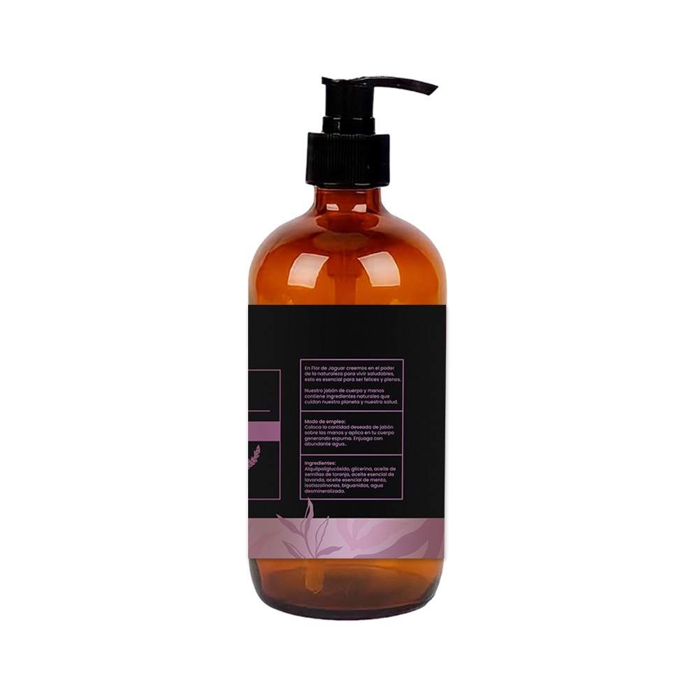 Jabón líquido p/ cara y cuerpo, 500 ml - Imagen 2