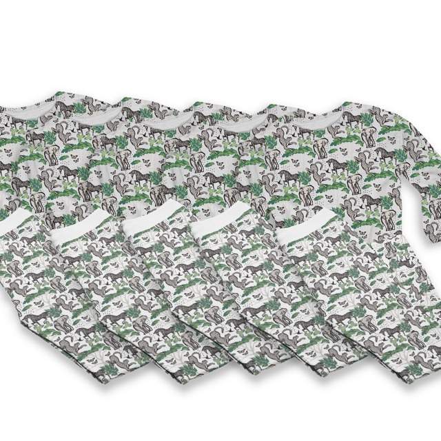 Pijama Infantil blanca + Cuento de Dormir (5 piezas) - Imagen 2