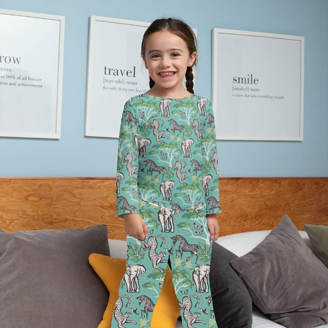 Pijama Infantil Aqua + Cuento de Dormir (1 pieza)
