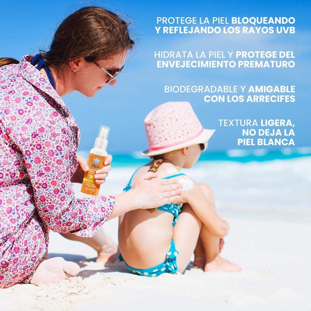 Bloqueador solar natural mineral 1 pieza - Imagen 4