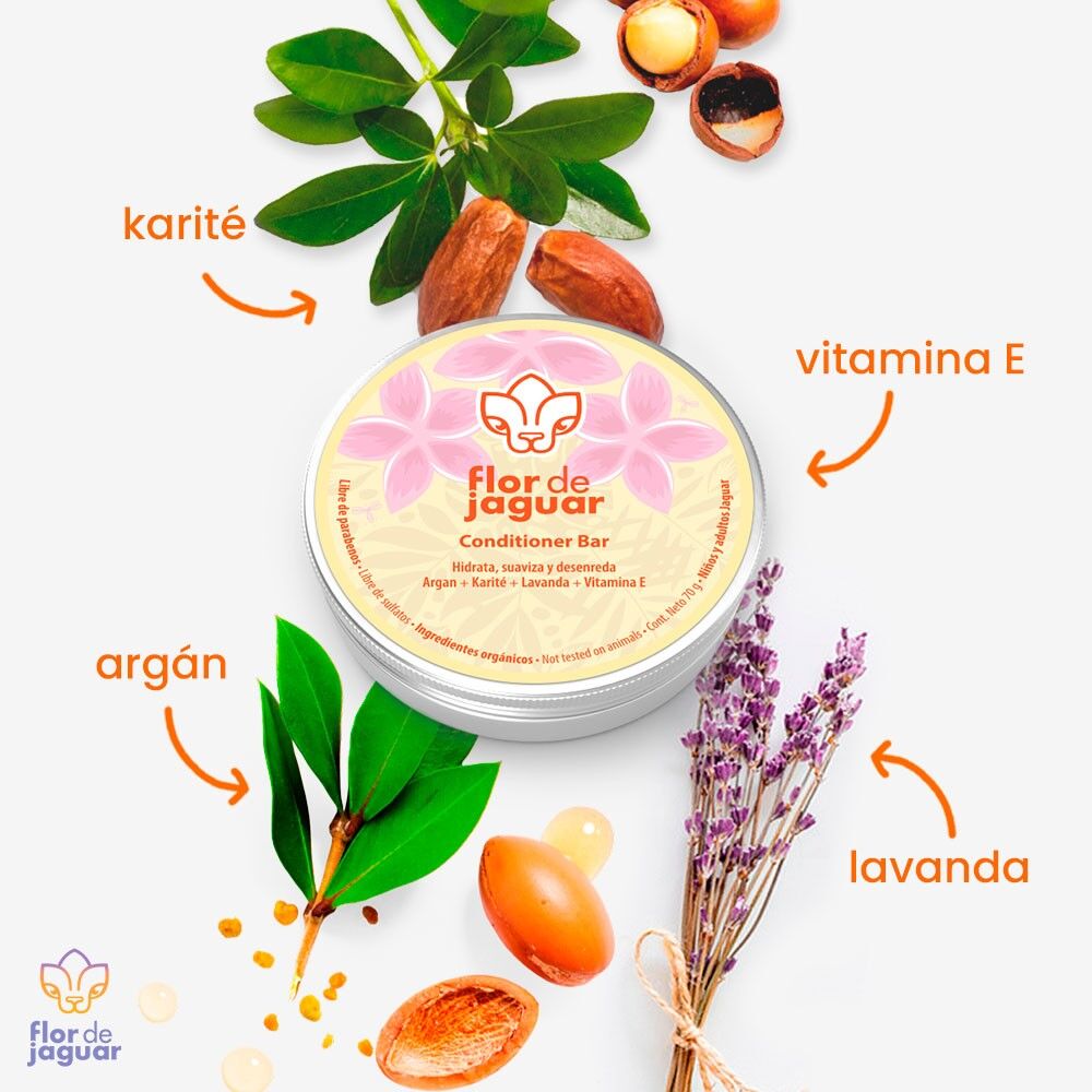 Conditioner Bar Lavanda c/lata, 70 gr - Imagen 7