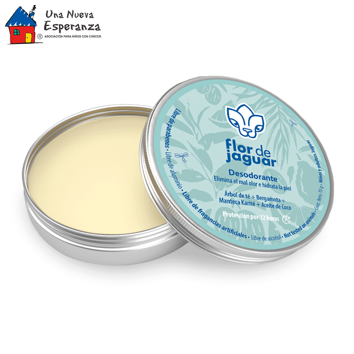 Desodorante natural en crema Una Nueva Esperanza Pack 5 piezas - Imagen 5