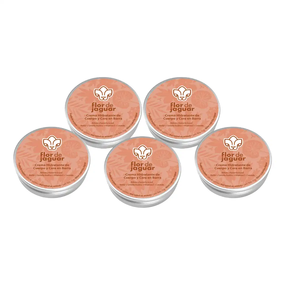 Crema Sólida c/lata, 25 gr (5 piezas)